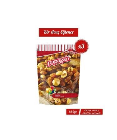 Parrot Nuts Classic Mix 3 X 165 grams