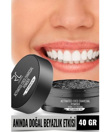 RC COSMETICS Active Carbon Teeth Cleaning Powder 40 gr