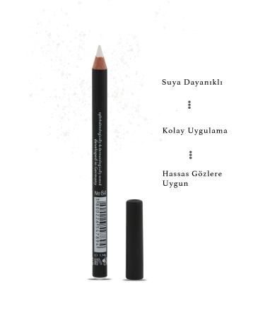 IMPALA Eye Pencil - KHOL KAJAL EYE PENCIL No: 84 optic white (OPTICAL WHITE)