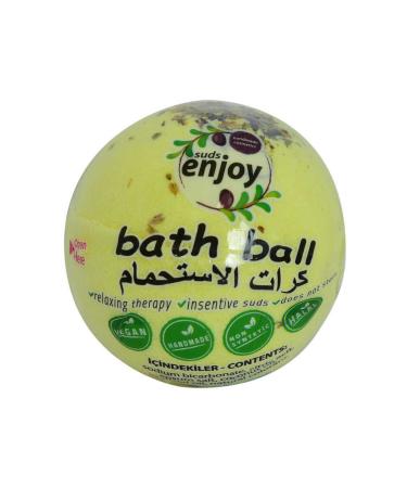 Angel Of Life Daisy Handmade Bath Bomb Bath Ball Yellow 90-120 Gr