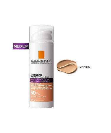 La Roche Posay Anti-Blemish Skin Tone Equalizer SPF 50+ Sunscreen Medium Cream 50 ml.. - Buy Online on GoSupps.com