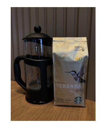 MrtNlu French Press and Veranda Blend Ground for French Press