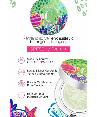 ELENSILIA Color Equalizing Balm Natural Sunscreen Spf 50 / Pa Elensilia Green Energy Sun Balm - Buy Online on GoSupps.com