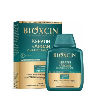 Keratin & Argan Repair Shampoo 300 Ml - Damaged and Damaged Hair