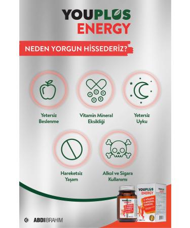 Youplus Multi Ener-g Multivitamin 2 X 30 Tablets - Buy Online on GoSupps.com