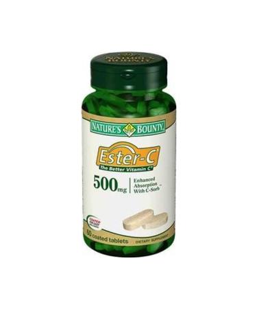 Natures Bounty Ester-c 500 Mg Food Supplement 60 Tablets