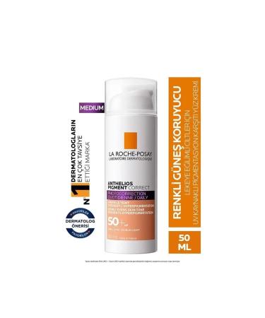 La Roche Posay Anti-Blemish Skin Tone Equalizer SPF 50+ Sunscreen Medium Cream 50 ml..