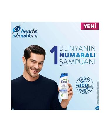 Head&shouders Head And Shoulders Shampoo Lemon 2IN1 350 ml - Buy Online on GoSupps.com