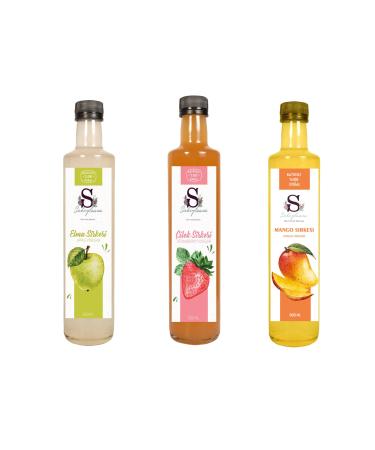 Suheylaana Natural Apple Strawberry and Mango Vinegar 500 Ml