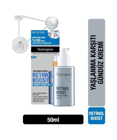 Neutrogena Anti-Wrinkle Retinol Boost Antiaging Spf 15 -Day Cream 50ml facecream080412