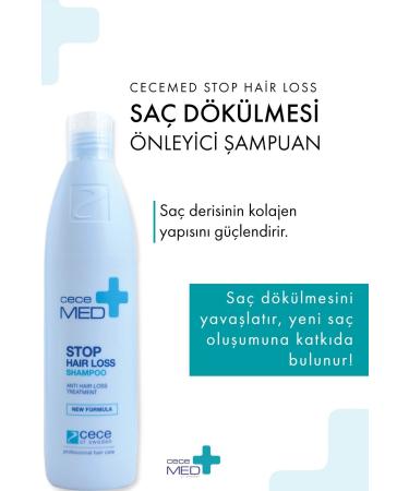 CECEMED Anti Hair Loss Shampoo Stop Hair Loss Shampoo 300 Ml 2 Pieces 59075065340062 - Buy Online on GoSupps.com