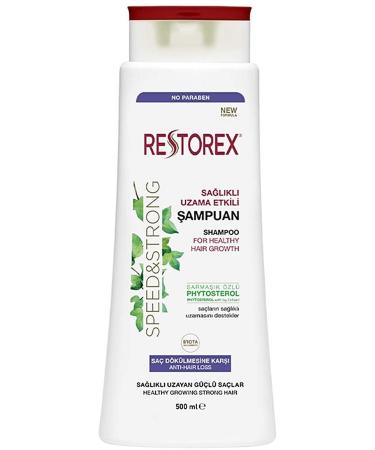 Restorex Healthy Growth Effective Anti-Hair Loss Shampoo 500ml 2 Pieces - Buy Online on GoSupps.com