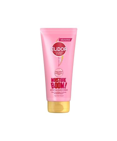 Elidor Collagen Blends Sulfate-Free Super Hair Conditioner Moisture Boom Intensive Moisture Therapy 170 Ml