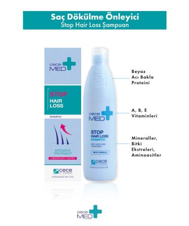CECEMED Anti Hair Loss Shampoo Stop Hair Loss Shampoo 300 Ml 2 Pieces 59075065340062 - Buy Online on GoSupps.com