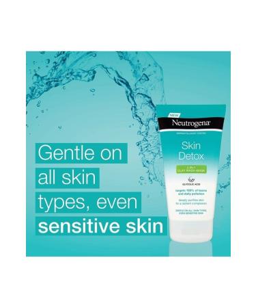 Neutrogena Neurogena Skin Detox Purifying Clay Mask Glycolic Acid 150 Ml