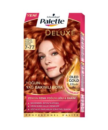 Palette Intense Copper Hair Dye - Deluxe 7-77 4015000975704