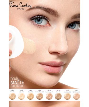 Pierre Cardin Matte Foundation - Truly Matte Foundation Medium Beige 8680570466998 - Buy Online on GoSupps.com