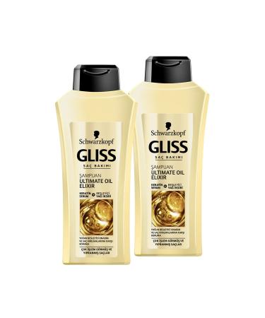 Gliss Ultimate Oil Elixir Shampoo 525 ml X 2 Pieces