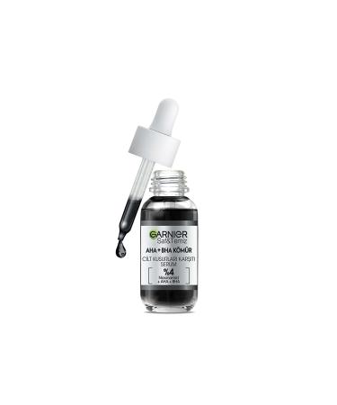 Garnier Aha + Bha Charcoal Anti-Imperfection Serum 30 Ml