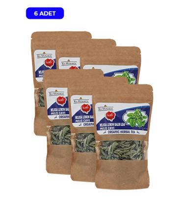 roj monarch Organic Lemon Balm Tea 16 Gr