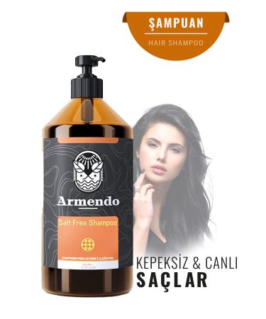 Armendo Anti-Dandruff Effective Anti-Dandruff Salt-Free Sulfate-Free Anti-Dandruff Care Shampoo 1000 ml - Buy Online on GoSupps.com