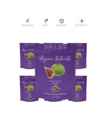 Aegean Naturals Freeze Dry / Freeze Dried 7 Crispy Figs