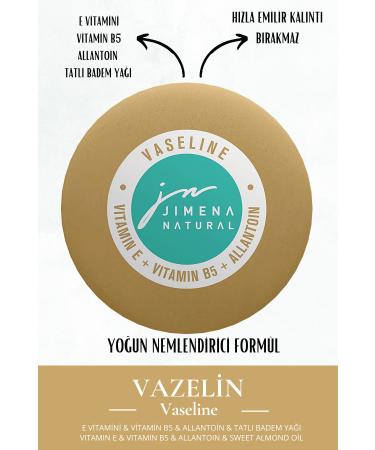 Jimena Natural Vaseline with Vitamin E 120 ml - Buy Online on GoSupps.com