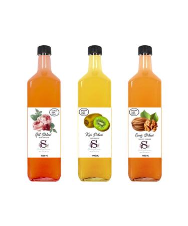 S heylaana Natural Rose Kiwi and Walnut Vinegar 1000 Ml