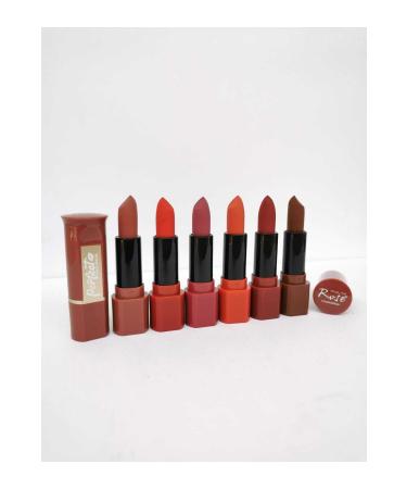 Roesia Rose Cosmetics Rose Perfect Full Color 6-Piece Lipstick Series - Buy Online on GoSupps.com