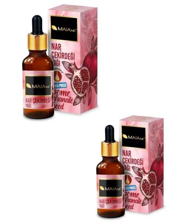 Maia mc Pomegranate Seed Oil Skin and Hair Care 20 Ml. X 2 Pieces