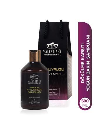 VALENTINES PROFESSIONAL Anti-Hair Loss High Performance Premium Horsetail Plant Extract Ultra Care Shampoo / 500ml