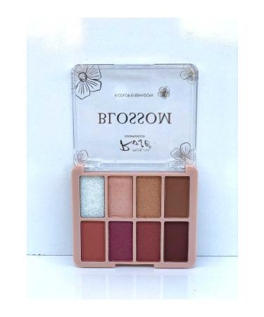 Cosha Beauty Rose Blossom 8-Piece Eyeshadow Palette