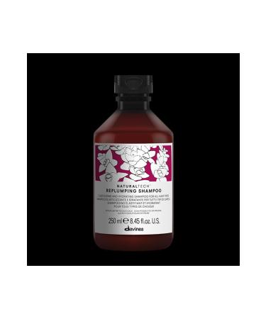 Davines 71266 Naturaltech Replumping Shampoo Volume and Moisture Shampoo 250ml 8004608256557
