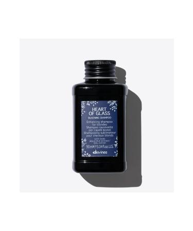 Davines 72002 Heart Of Glass Silkening Shampoo Extra Blonde Shampoo 90ml 8004608271680veg
