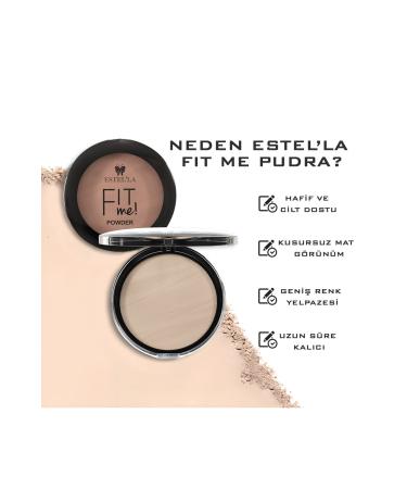Fit Me Powder with Estel that Masks Skin Problems - Buy Online on GoSupps.com