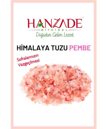 Hanzade Herbal Pink Himalayan Salt Granules 1 Kg X 3 Pieces - Buy Online on GoSupps.com