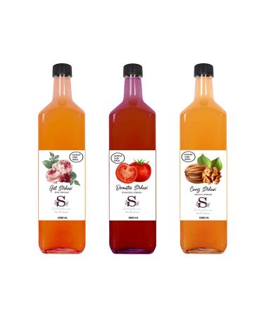 S heylaana Natural Rose Tomato and Walnut Vinegar 1000 Ml