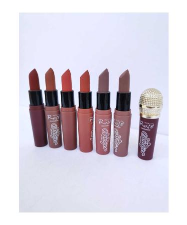 Roesia Rose Cosmetics Rose Singer 6-Piece Microphone Lipstick Series - Buy Online on GoSupps.com