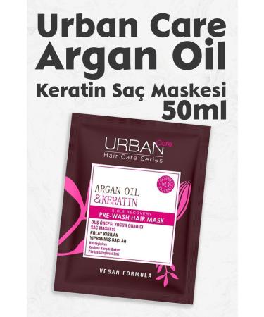 Urban Care Argan Oil and Keratin Hair Mask 50 ml