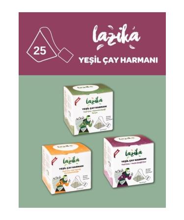 LAZIKA Green Blend Set of 3 (HIGHLAND-ORANGE-JASMINE)