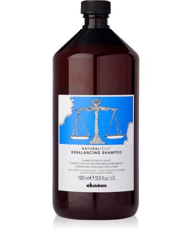Davines 71271 Naturaltech Rebalancing Shampoo Anti-Oily Shampoo 1000ml 8004608256670