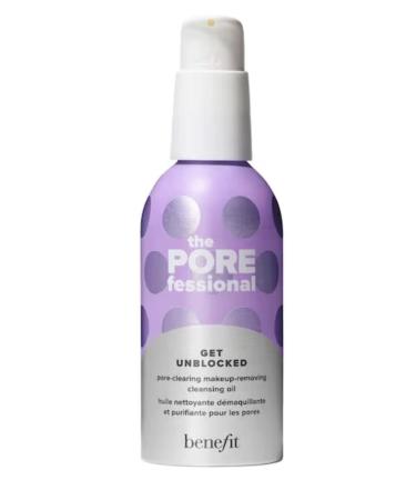 benefit cosmetics The Porefessional Get Unblocked Pore Cleansing Makeup Remover Oil 147 Ml