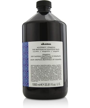 Davines Alchemic Shampoo Silver Platinum and Purple Shampoo for Cool Tones 1000ml 67230 8004608259077.