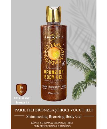 Shineco - Luminous Bronzing Body Gel (20 Spf Sun Protection) 200ml - Buy Online on GoSupps.com
