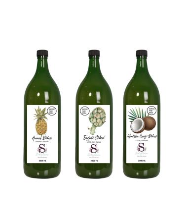 S heylaana Natural Pineapple Artichoke and Coconut Vinegar 2000 Ml