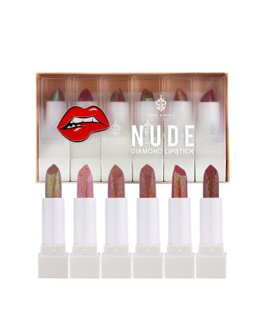 Sword & Shield S&s 6 Pieces Glitter Lipstick A