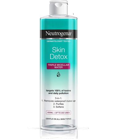 Neutrogena Skindetox Triple Effect Micellar Water 400ml Suitable for All Skin Types