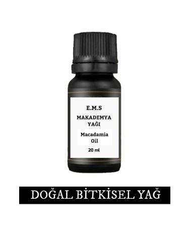 EMS AVM Macadamia Oil 20 ml (MACADAM A OIL) Macadamia Oil Cold Pressed Witch Hazel Oil.