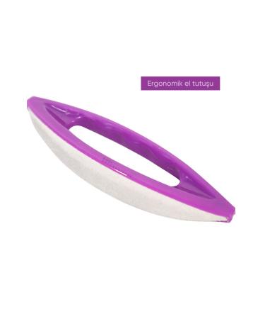 Endi Professional Suede Nail Buffer - Ergonomic Polisher