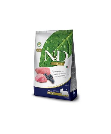 N & D Nd Prime Grain Free Mini Adult 7kg Lamb and Blueberry Small Breed Dog Food